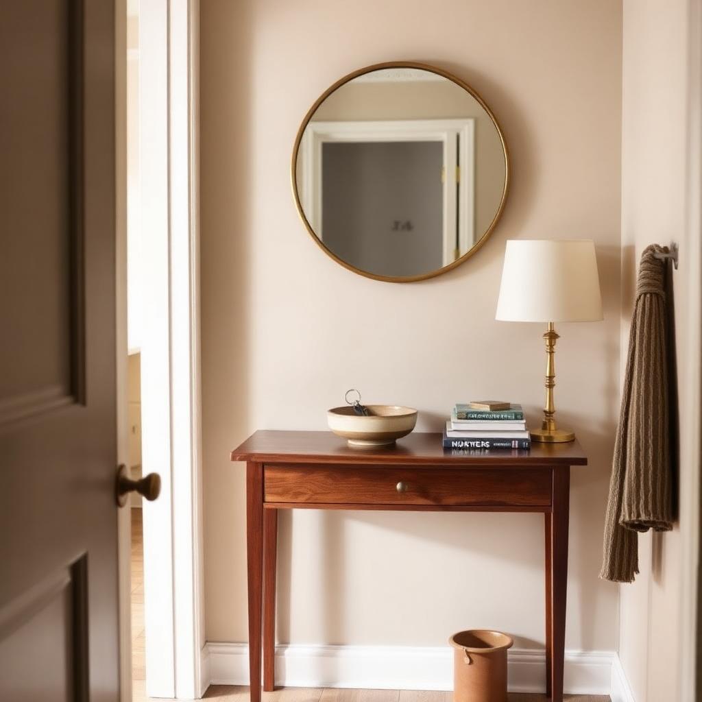 Console Table Styling: The Three-Object Triangle That Magazine Stylists Use