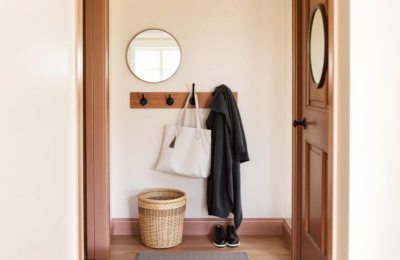 Narrow Entryway? Here's How to Style 18 Inches of Wall