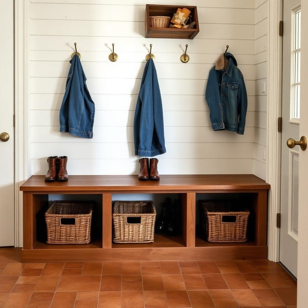 The Mudroom Bench Build That Tames Any Family Entryway