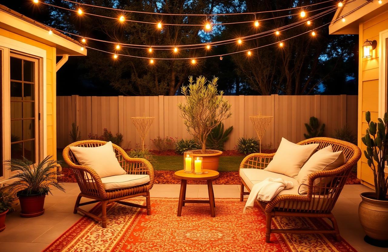 Outdoor Patio Makeover on a Budget: Our $250 Backyard Reset