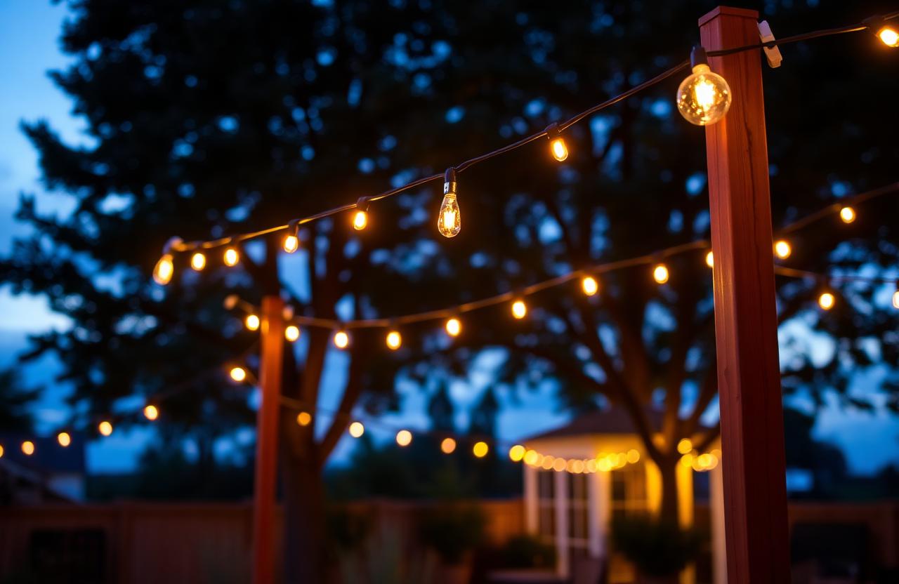 Outdoor String Lights: The Hanging Pattern That Actually Looks Good